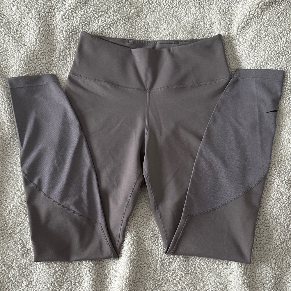 Nike Light Gray Dri-FIT leggings